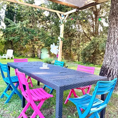 110m2, 7 Pers, Jacuzzi , 3 Chambres, Terrain Clos Et Arbore 2500m2 Villa