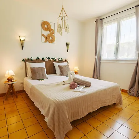 110m2, 7 Pers, Jacuzzi , 3 Chambres, Terrain Clos Et Arbore 2500m2 Villa